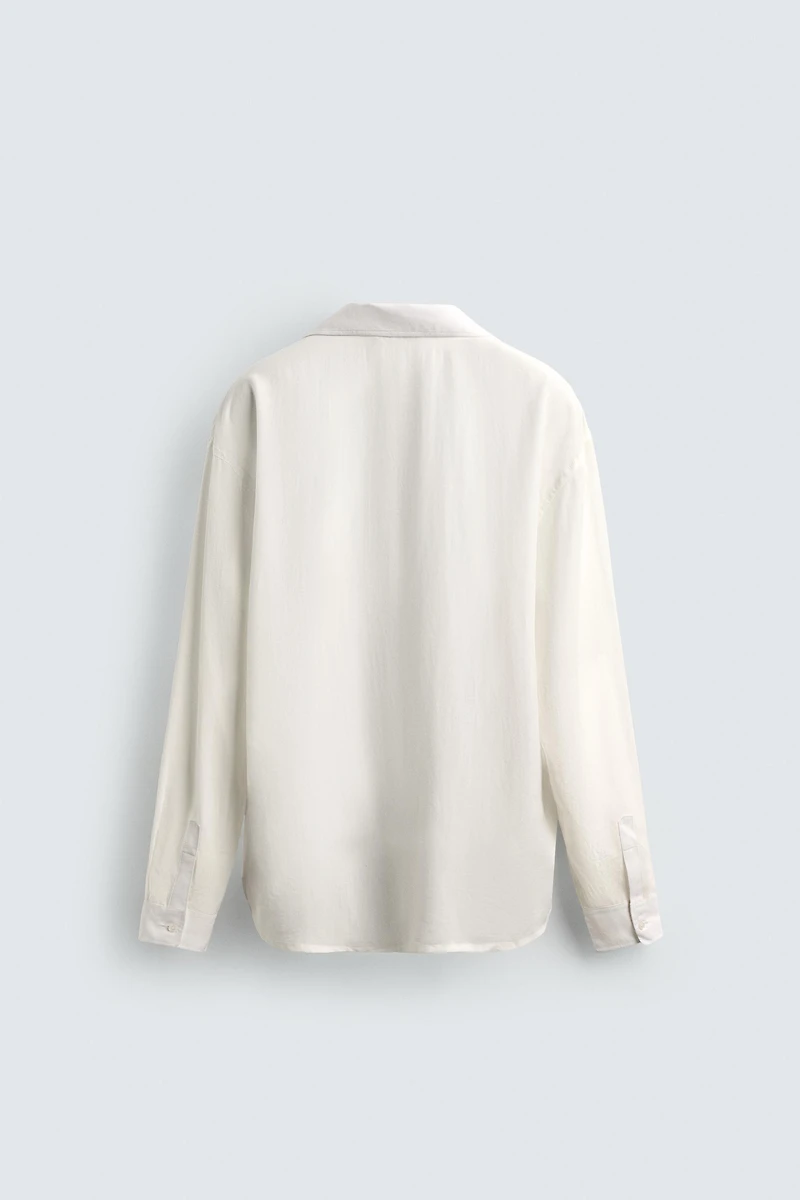 CHEMISE FLUIDE COUPE DÉCONTRACTÉE