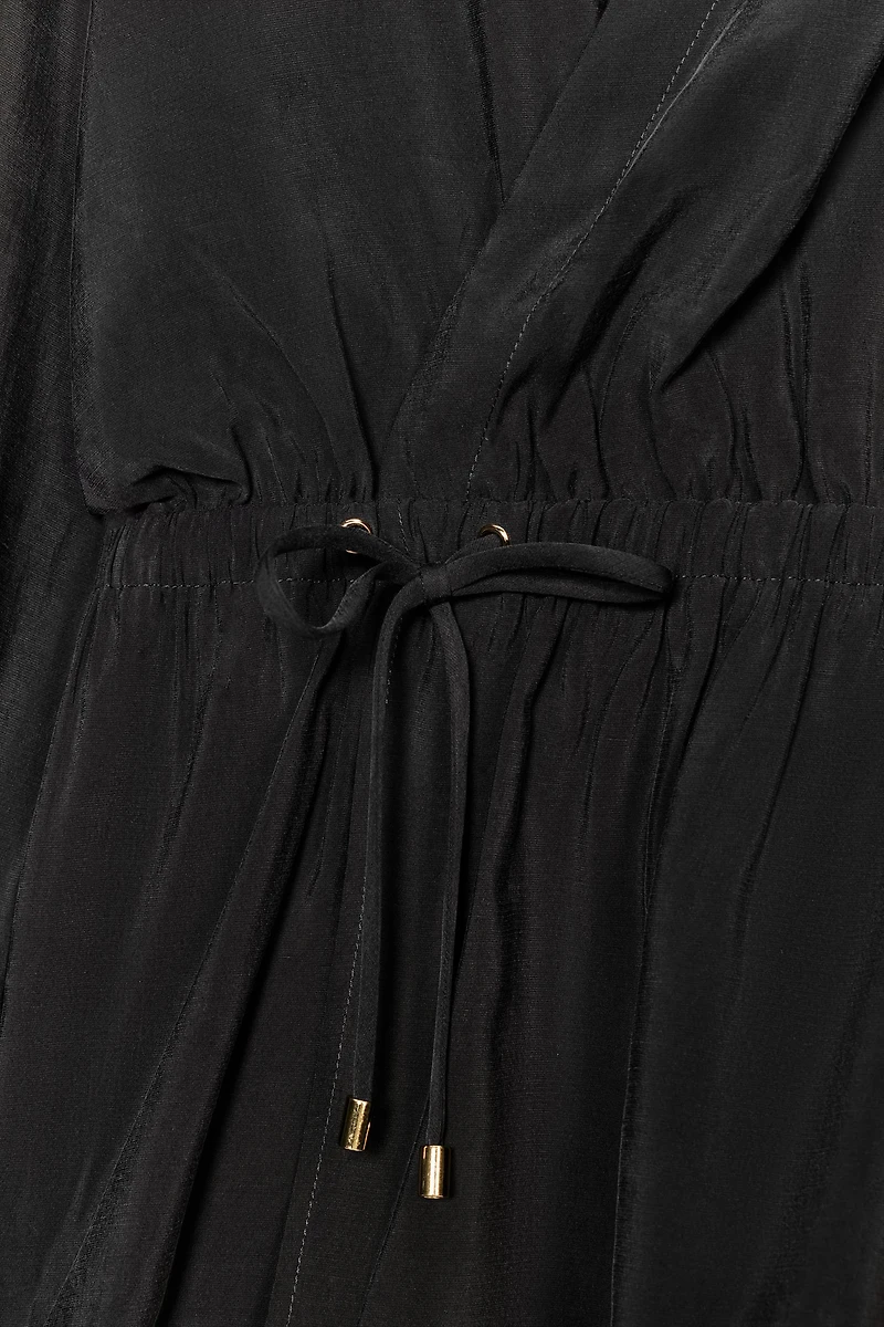FLOWY SAFARI SHIRT