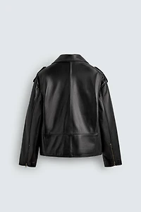 LIMITED EDITION LEATHER BIKER JACKET