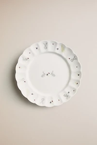 KIDS' BUNNY PORCELAIN PLATE
