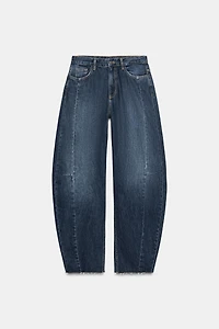 ZW COLLECTION MID-RISE BARREL JEANS