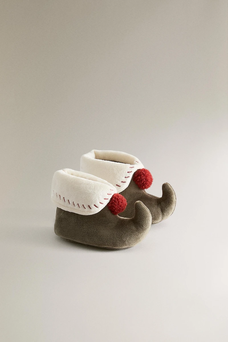 CHRISTMAS ELF BOOTIES