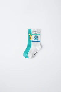 AGES 4-14 / TWO-PACK OF PIKACHU POKÉMON ™ SOCKS