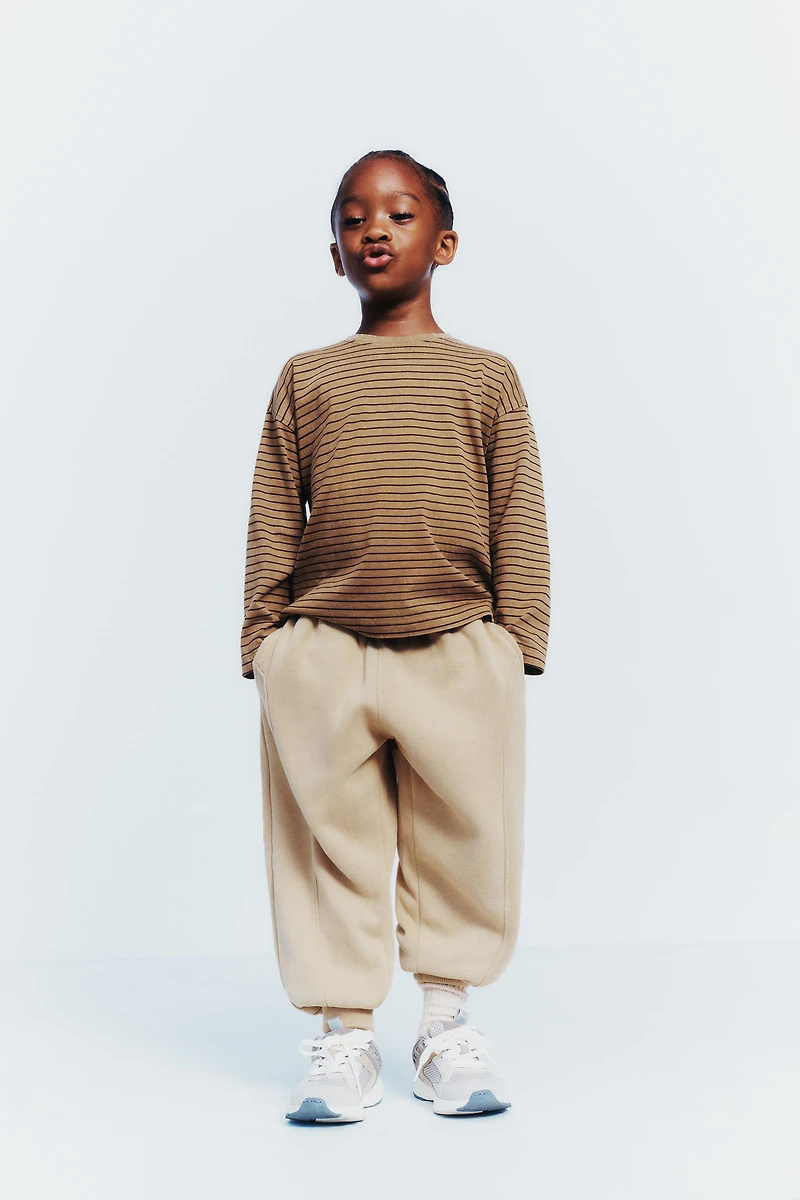 STRIPED LOGO T-SHIRT