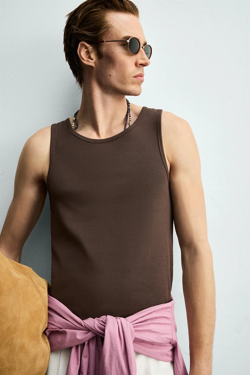 RIB TANK TOP