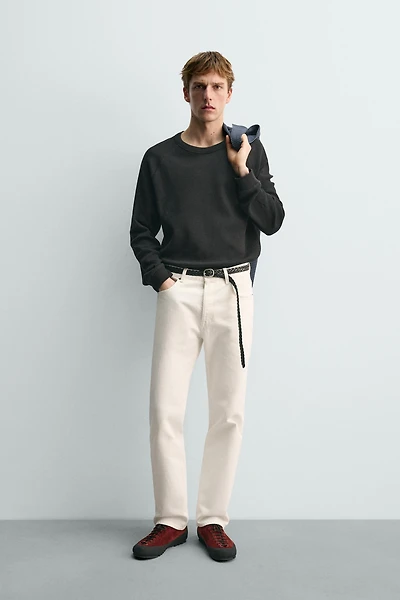 T-SHIRT STRUCTURE WAFFLE AARON LEVINE X ZARA