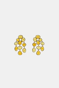 RESIN STONE EARRINGS