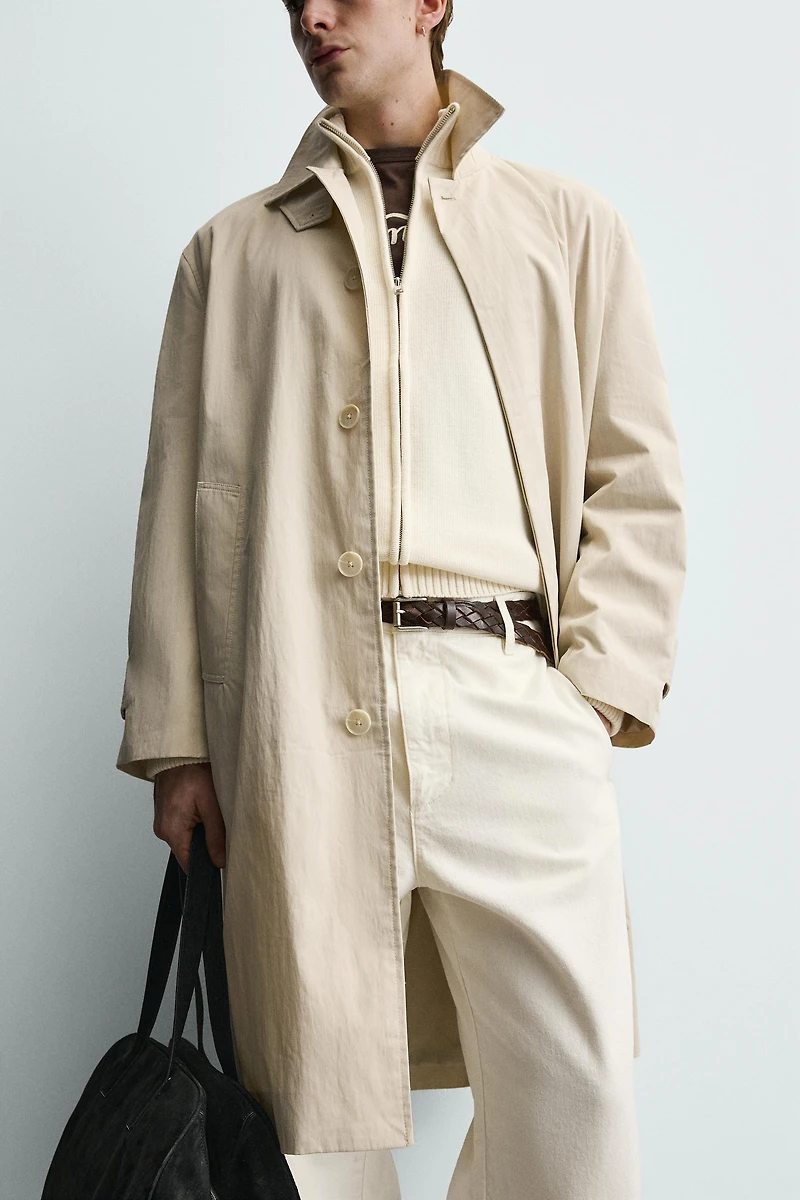 REGULAR FIT TRENCH COAT