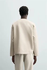 HEMP - COTTON HENLEY SHIRT