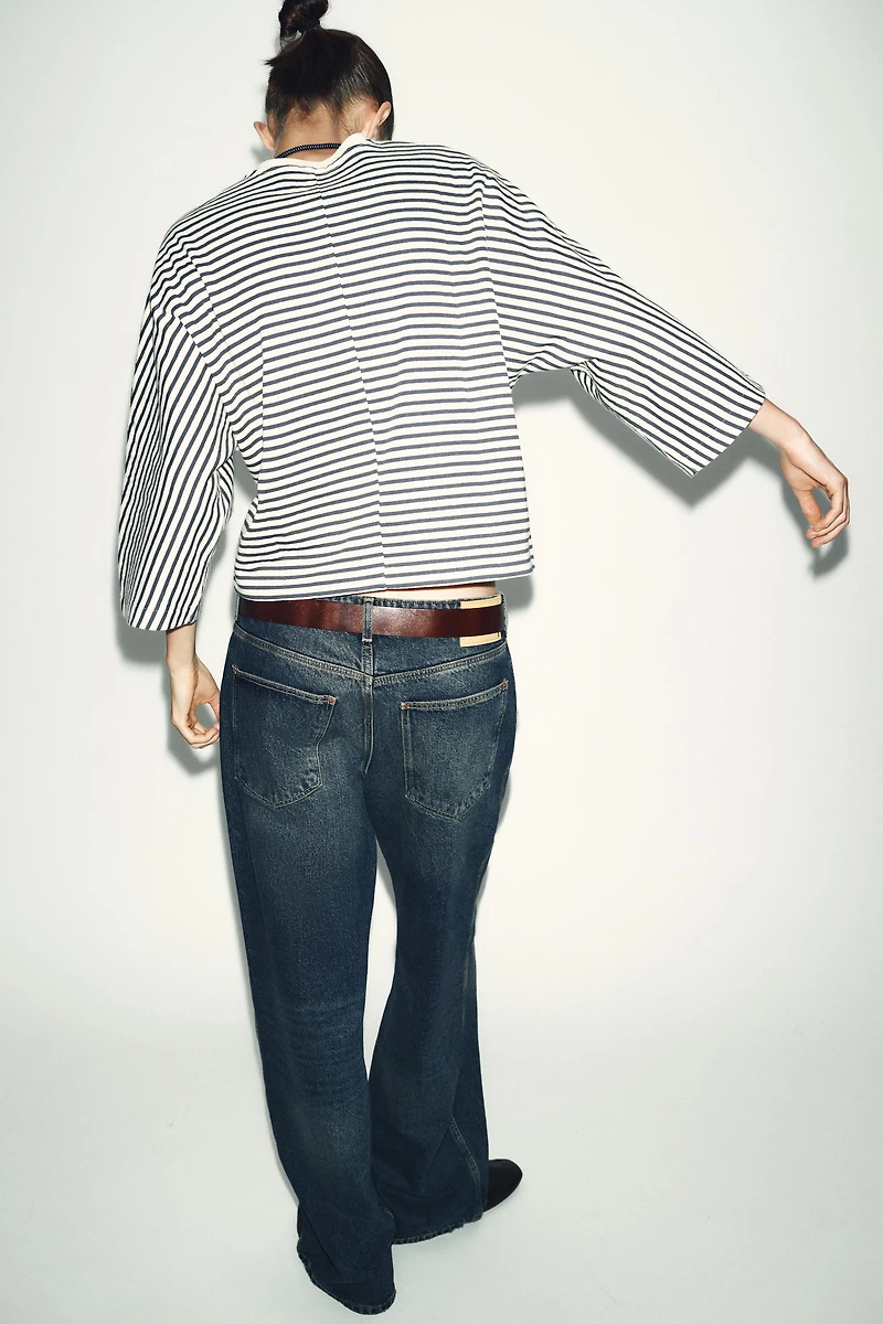 OVERSIZED STRIPED T-SHIRT
