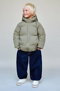 MANTEAU REMBOURRÉ À CAPUCHE DÉPERLANT