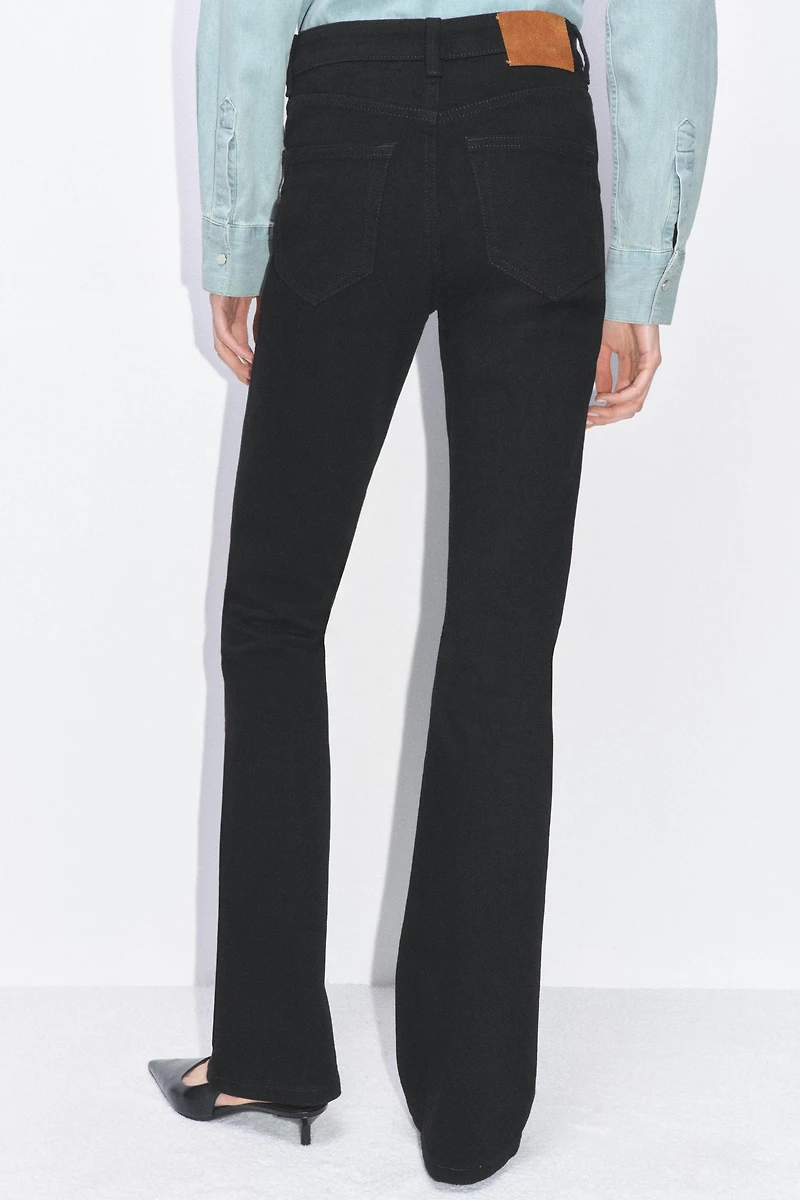 ZW COLLECTION BOOTCUT MID-RISE JEANS