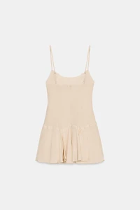 EMBROIDERED LINGERIE STYLE DRESS