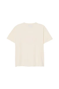 CRUSH WASHED TEXT REVERSED EFFECT T-SHIRT