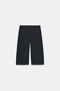 ZW COLLECTION PINSTRIPE LONG SHORTS