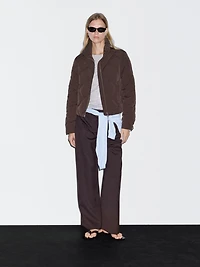 Veste courte matelassée