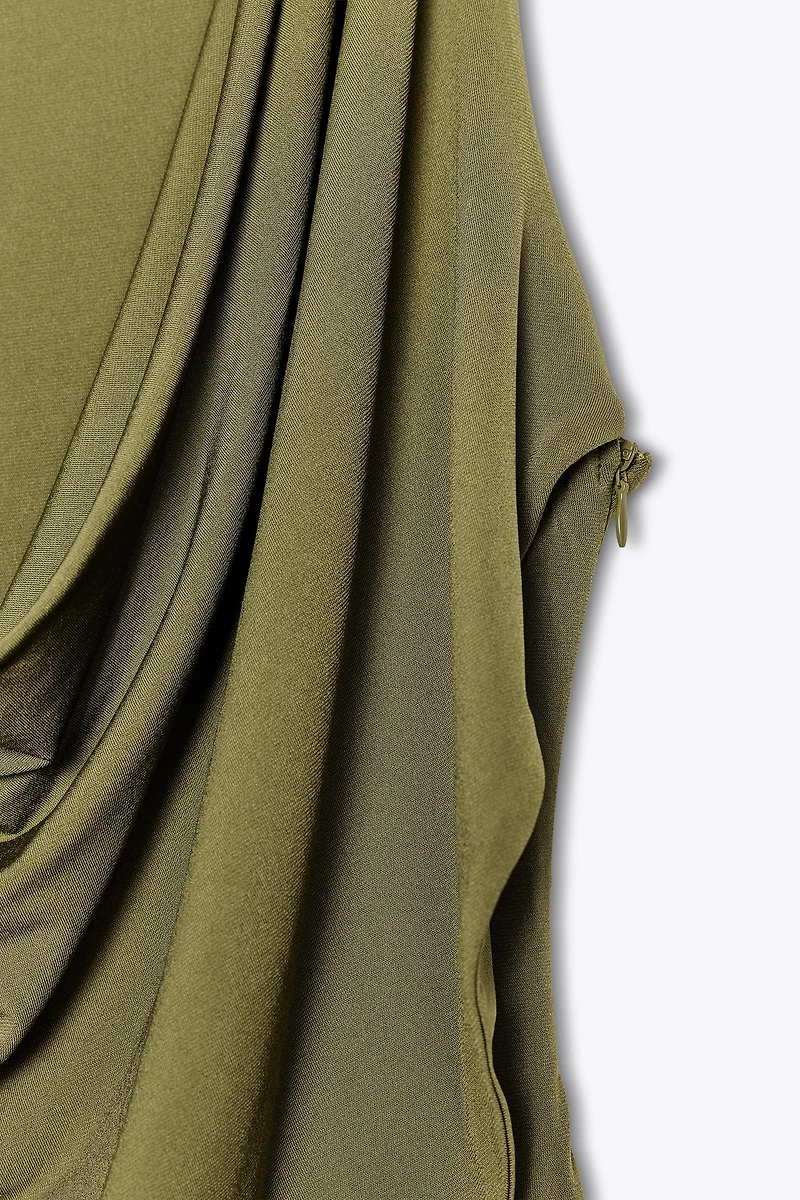 ROBE COMBINÉE DRAPÉE