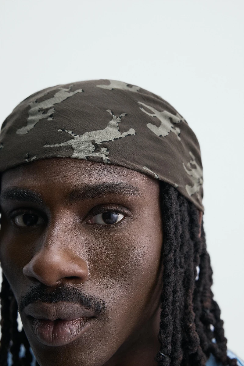 HORSE PRINT BANDANA
