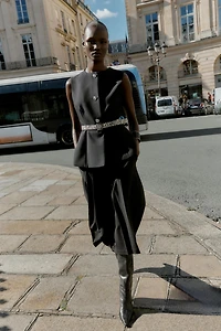 BELTED VEST