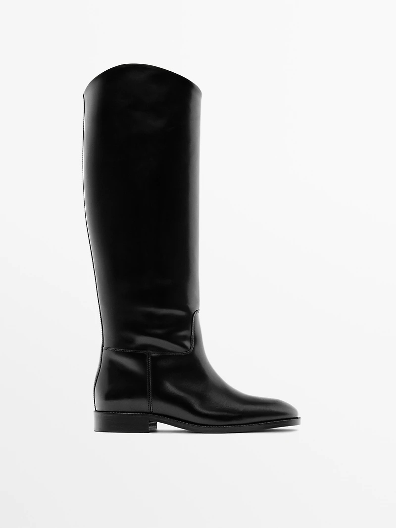 Leather riding boots - Made Spain