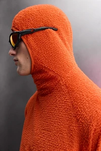 TEXTURED SKI FLEECE HOODIE