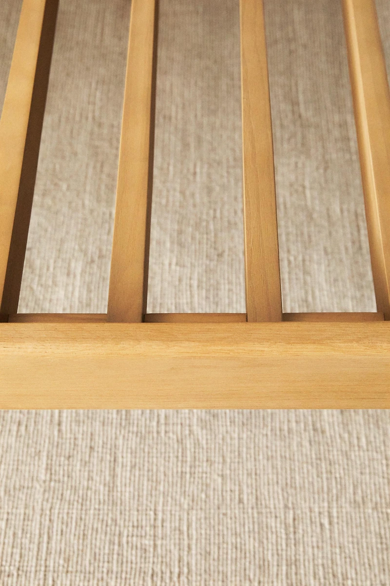 OAK WOOD BED FRAME