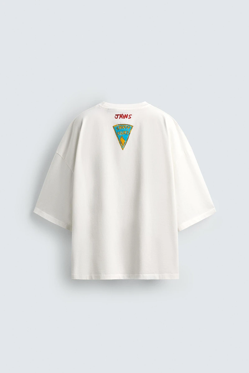 JAWS ©UCS LLC AND AMBLINX DYLAN´S T-SHIRT CLUB X ZARA ILLUSTRATED