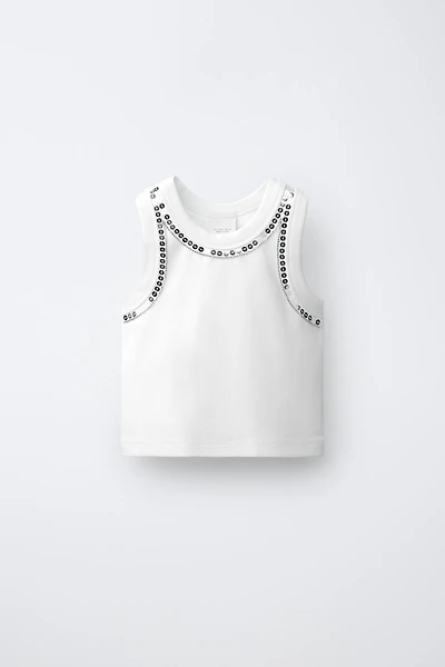 TOP PAILLETTES