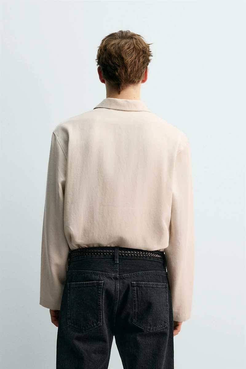 FLUID RELAXED FIT SHIRT AARON LEVINE X ZARA