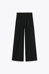 WIDE LINEN PANTS