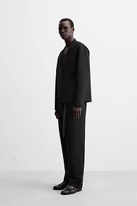 COTTON-LINEN SUIT BLAZER