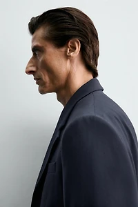 BLAZER DE COSTUME 100 % LAINE