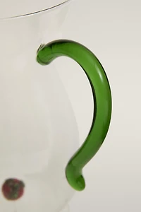 STRAWBERRY BOROSILICATE PITCHER