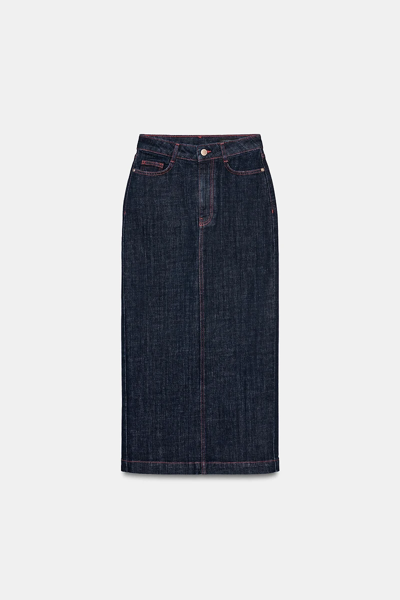 Z1975 DENIM MIDI SKIRT