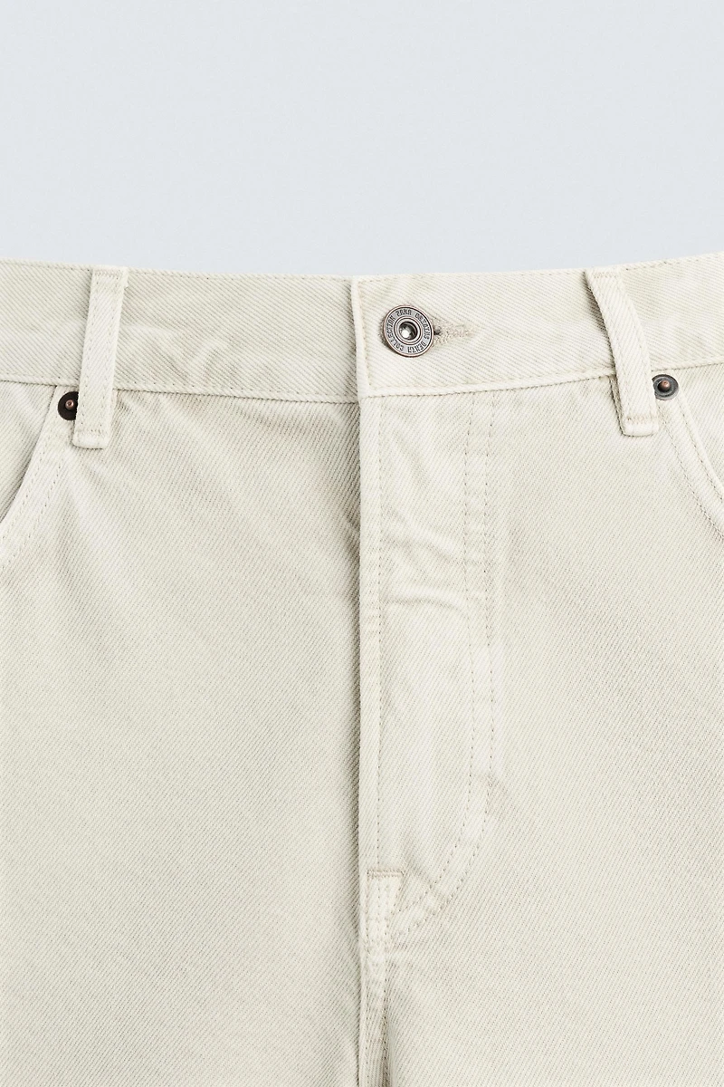 REGULAR FIT DENIM SHORTS