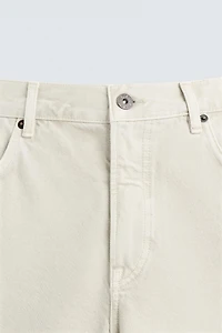 REGULAR FIT DENIM SHORTS