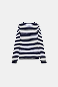 PULL EN MAILLE RAYÉE