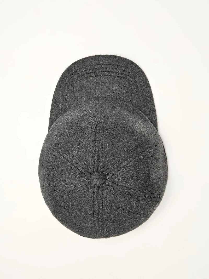 Wool blend cap