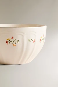 BOL PORCELAINE FLORAL