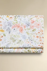 DRAP PLAT IMPRIMÉ FLORAL