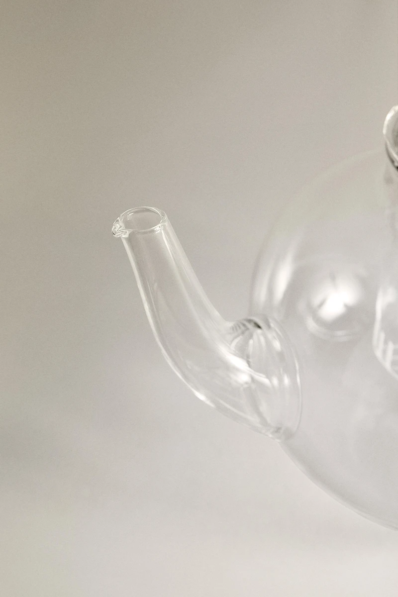 BOROSILICATE GLASS INFUSER TEAPOT