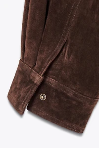 SUEDE LEATHER JACKET