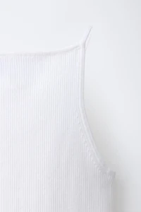 TOP EN MAILLE CANNELÉE