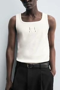 LABELS TANK TOP