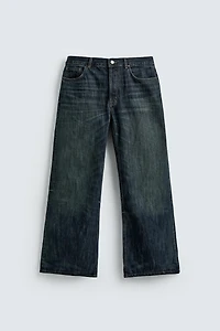 WIDE FLARE FIT JEANS