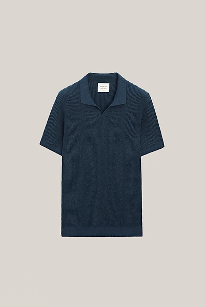 Pull polo en maille tressée - ÉDITION LIMITÉE