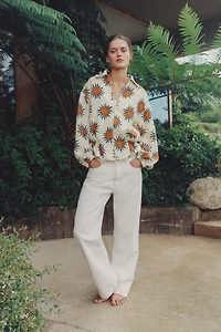 PRINTED BOMBER JACKET