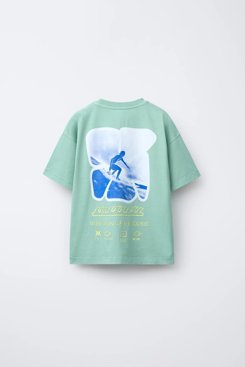 SURF PRINT T-SHIRT