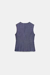 ENSEMBLE GILET À PINCES