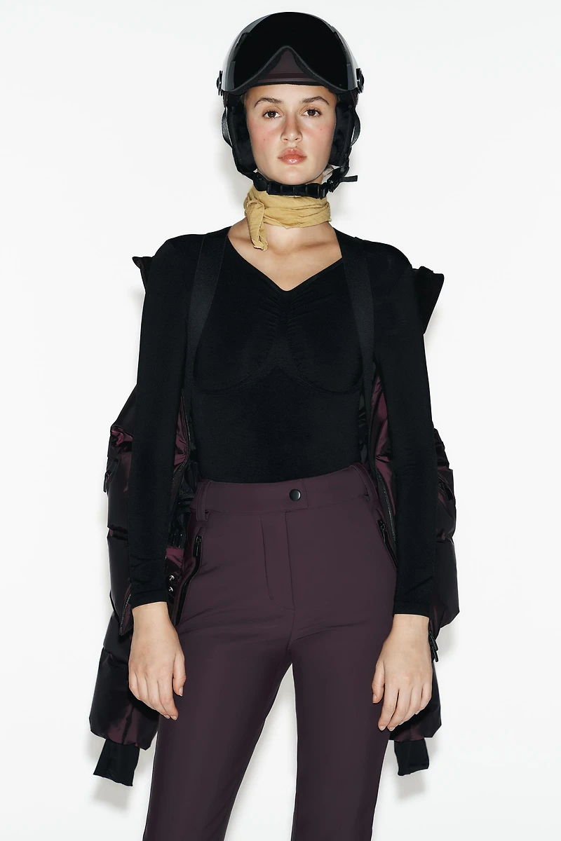 PANTALON FLARE DÉPERLANT COUPE-VENT TECHNOLOGIE RECCO® COLLECTION SKI